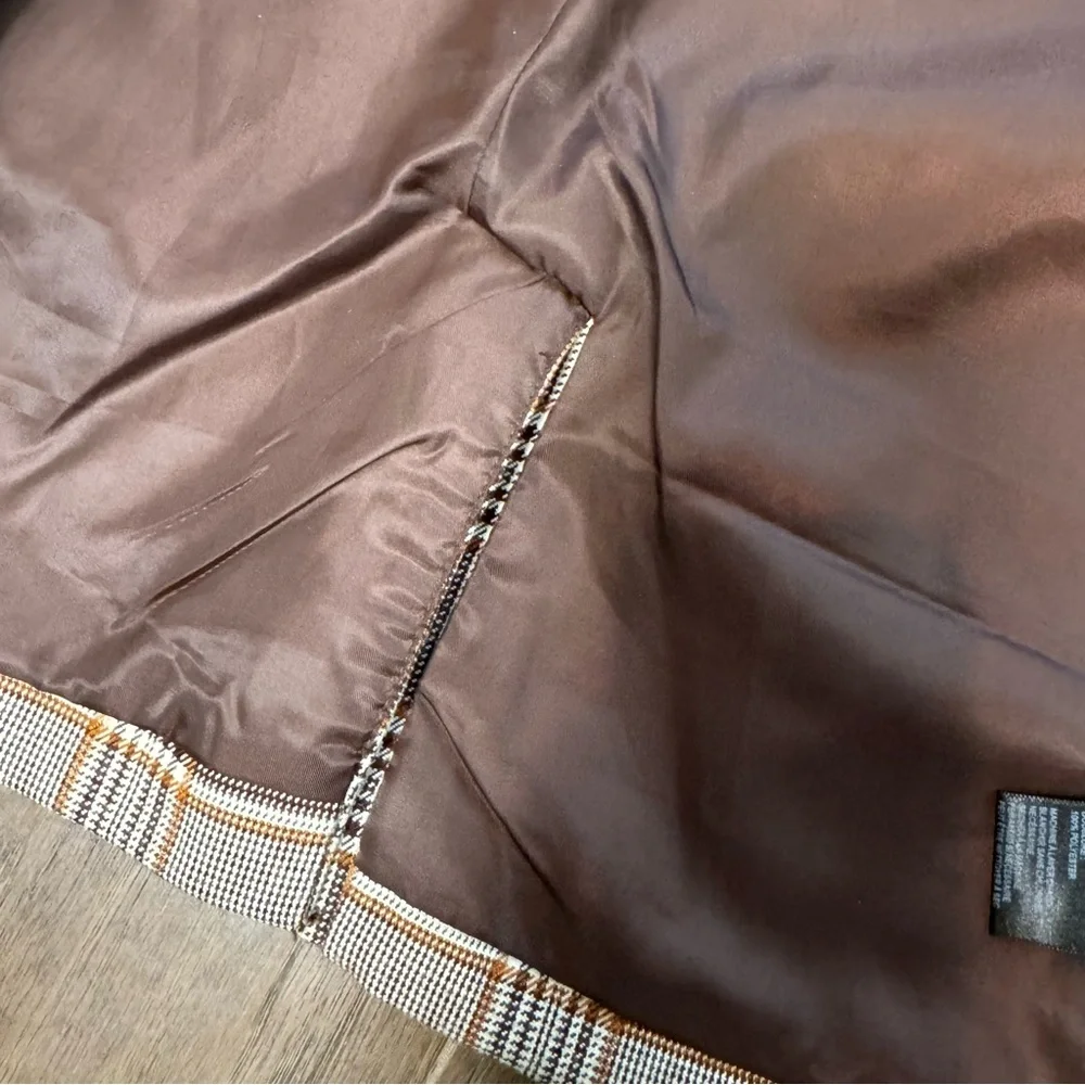 Urban Outfitters Double-Breasted Plaid Blazer - Picture 12 of 15